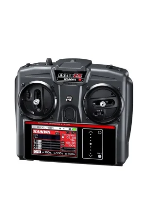 Radiocomando Sanwa EXZES ZZ III 2.4GHZ FH5 con batteria inclusa Nuova Collezione