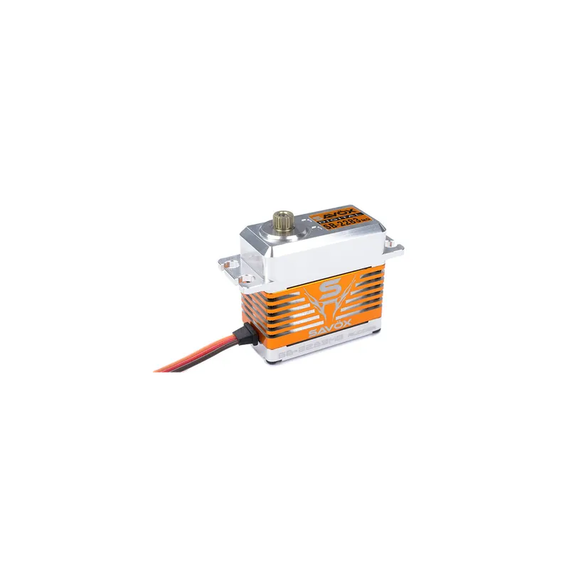 Spedizione Espresso Servocomando Digitale HV Brushless Savox SB-2283MG Metal
