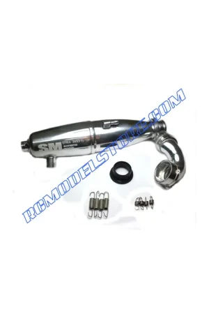 SM Sirio Kit marmitta In-line 1/10 New Efra 2653 + collettore Occasione