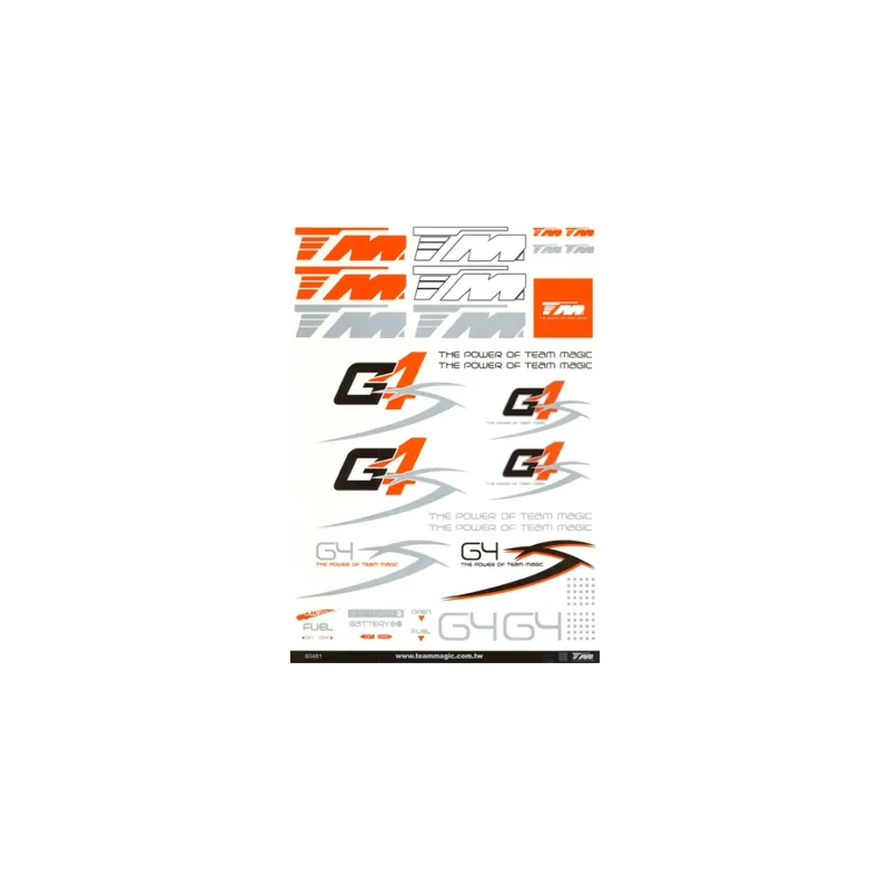 118006 Foglio adesivi G4S grande (295x210mm) Ordina Subito