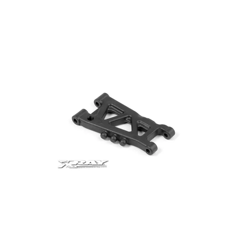 303167 Xray T4 Braccio sospensione posteriore in grafite 1 foro Nuova Collezione