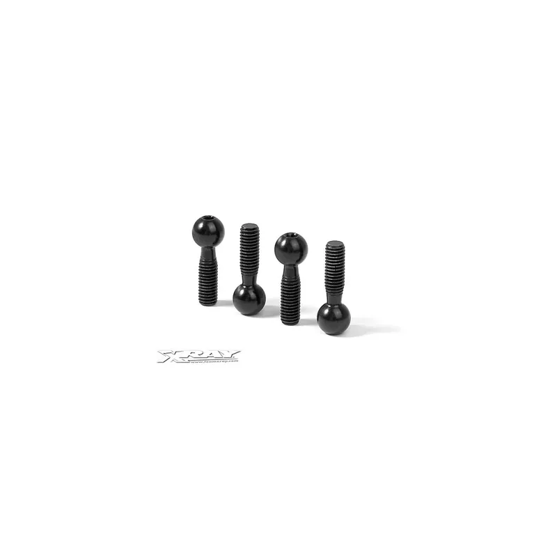 Must-Have 337251 Xray NT1 Perni sferici in alluminio trattato "duro" (4pz)