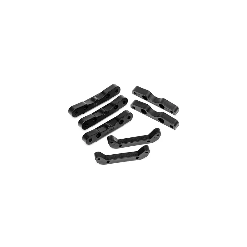 Compra Oggi Stesso HP101100 HPI Trophy Set Piastre supporti perni sospensioni