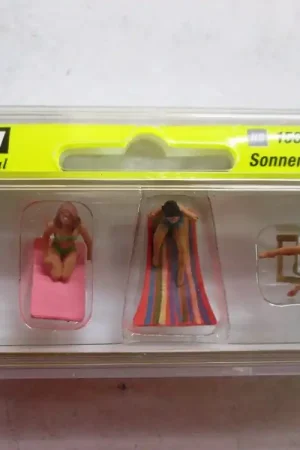15851 Noch HO 4 Personaggi ragazze al sole con accessori come da foto scala 1 87 Direttamente Dal Produttore