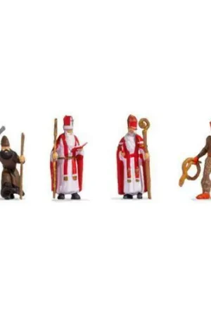 15929 Noch HO Nikolaus con il servo Ruprecht scala 1 87 Ultimissimo Modello
