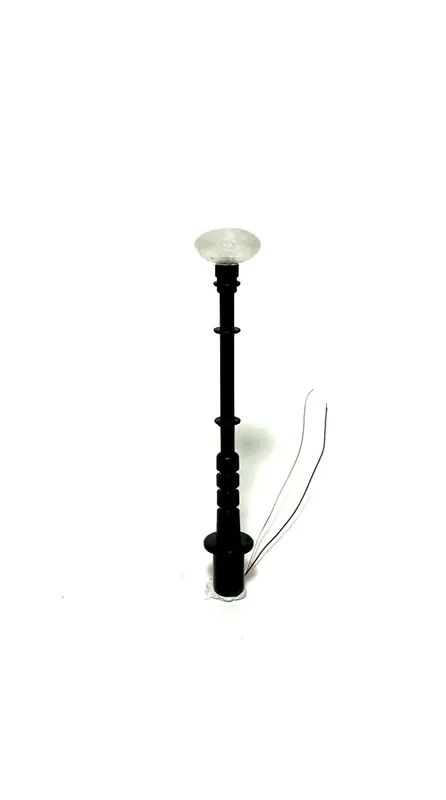 Spedizione Espresso 1647DM Lampione classico con luce calda a led 12 volt altezza mm. 75