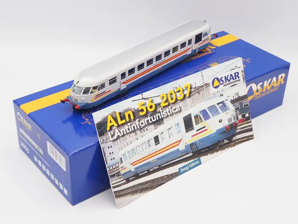 2055 Os.Kar ALn 56 2037 Campagna Antinfortunistica bianca telaio blu FS sc 1 87 Compra Oggi Stesso
