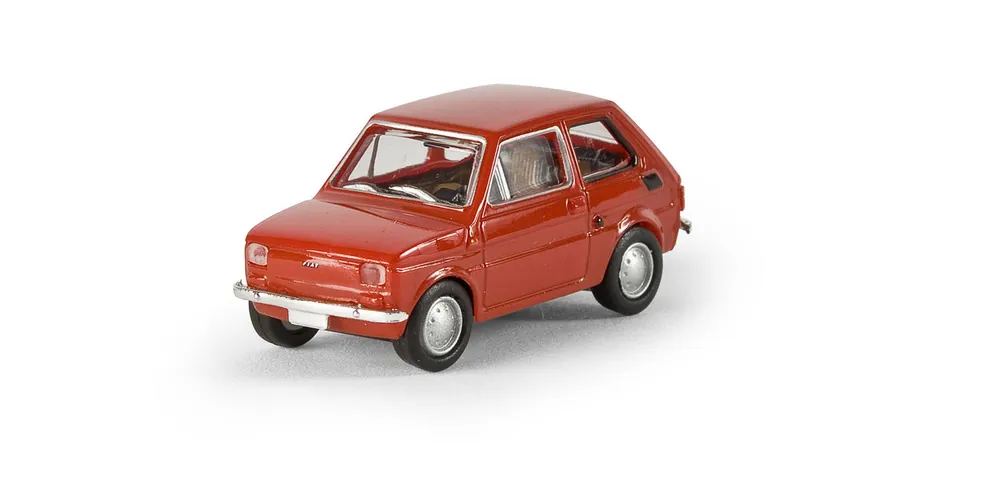 22351 Brekina HO scala 1 87 Fiat 126 colore rosso Promozione Esclusiva