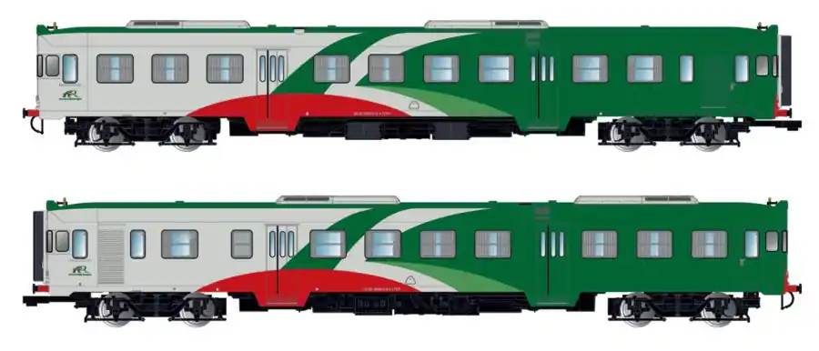 Prezzo Ridotto 2667 Lima Expert Scala HO Set due automotrici Diesel Aln 668 FER ep. V-VI