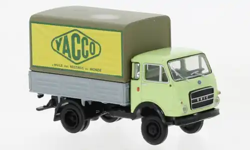 Economico 34643 Brekina HO 1 87 OM Lupetto 25 telonato Yacco