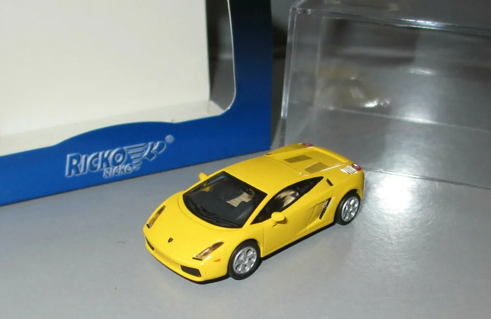38302 Ricko HO Lamborghini Gallardo colore Giallo scala 1 87 Compra Adesso