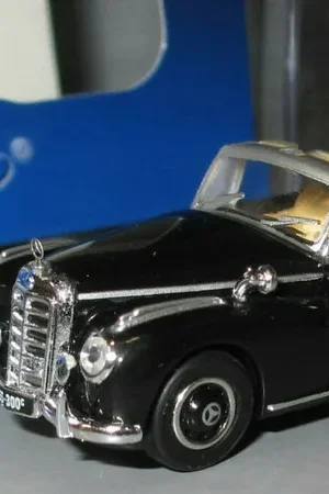 38427 Ricko HO Mercedes Benz 300 C Cabriolet w186 colore Nero scala 1 87 Prezzo Conveniente