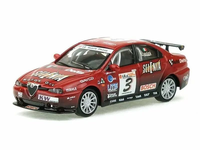 Occasione Imperdibile 38840 Ricko HO Alfa Romeo 157 GTA Larini 3 2003 colore Rosso scala 1 87