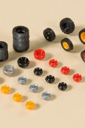 41646 Auhagen HO Set per gommista pneumatici e cerchioni 30 pezzi scala 1 87 Spedizione Espresso