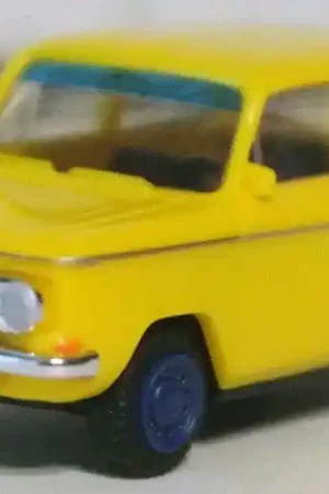 Ultime Pezzi 48415 Busch HO scala 1 87 NSU 1000 TT Colore Giallo