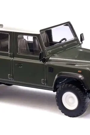50301 Busch HO scala 1 87 Land Rover Defender colore verde Prezzo Ridotto