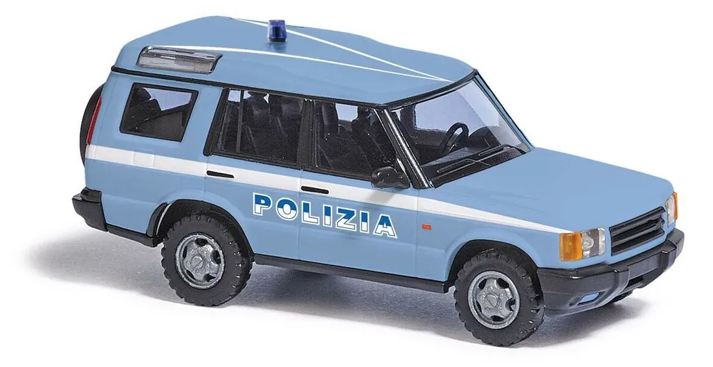 Solo Oggi 51914 Busch HO Land Rover Discovery Polizia di Stato scala 1 87