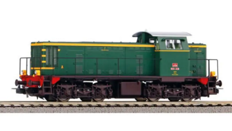 Prezzo Conveniente 52442 Piko HO D141 1019 Verde fasce gialle telaio e corrimani bruno FS DCC Sound