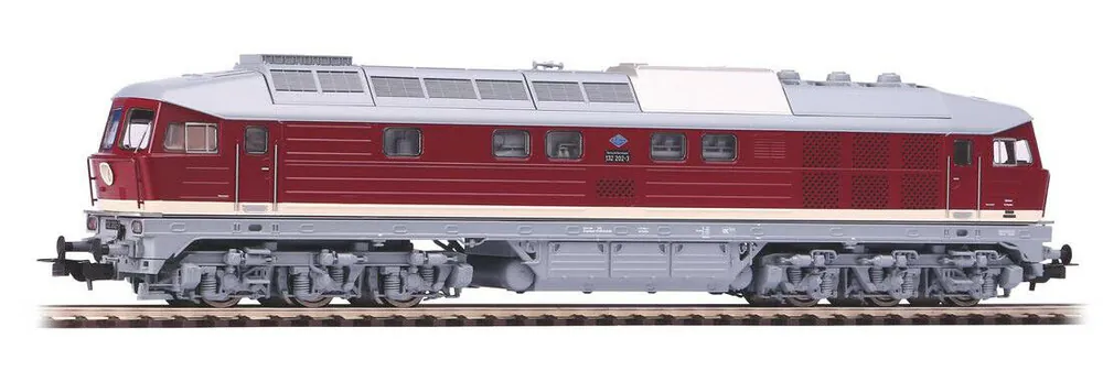 52760 Piko Expert HO Loco Ludmilla 132 202-3 DR BR 132 livrea rossa scala 1 87 Di Tendenza