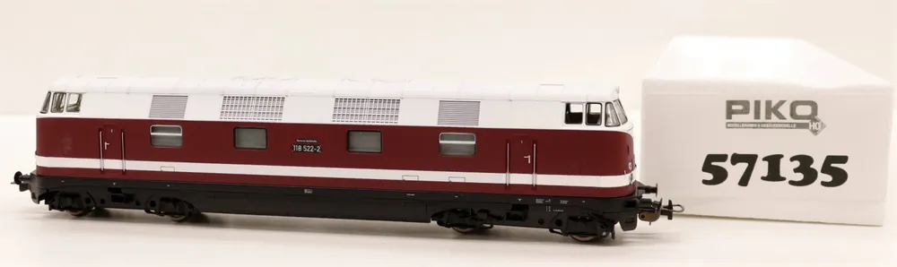 57135LDS Piko Loco diesel BR 118 522 2 delle DR digital sound da start set Popolare
