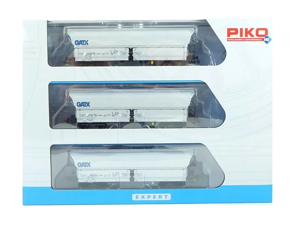 58254 Piko Expert HO Set 3 carri tramoggia GATX epoca VI scala 1 87 Must-Have