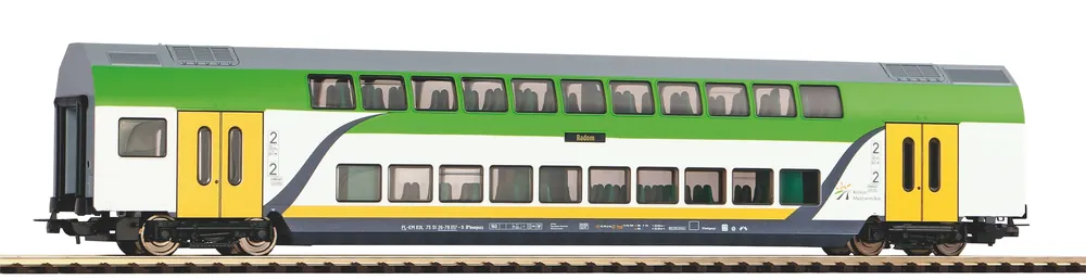 58806 Piko Carrozza passeggeri Bipiano Koleje Mazowieckie scala HO Pagamento Sicuro