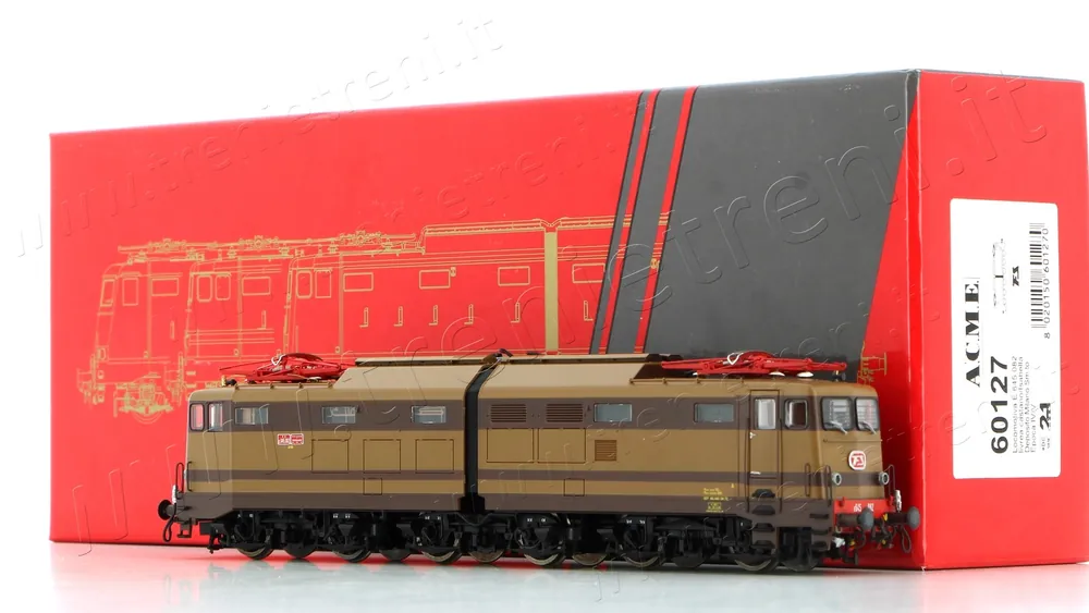 Ultime Pezzi 60127 Acme HO Locomotiva elettrica FS E 645 082, castano Isabella, ep IV-V