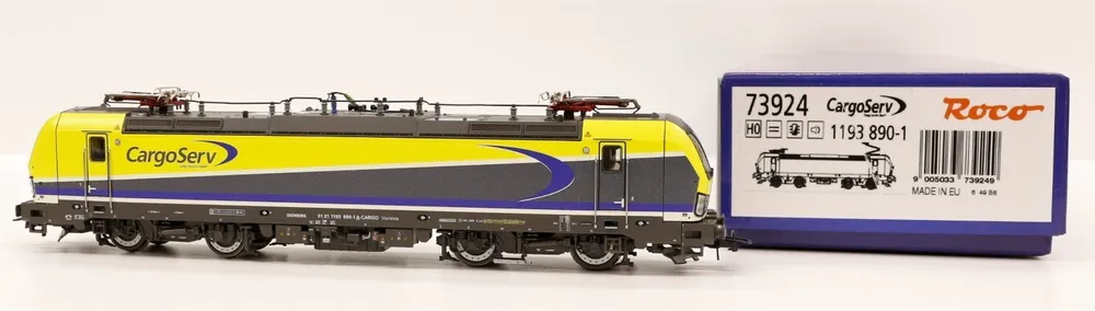 Affare 73924 Roco HO Locomotiva elettrica 193 CargoServ DCC Sound scala 1 87