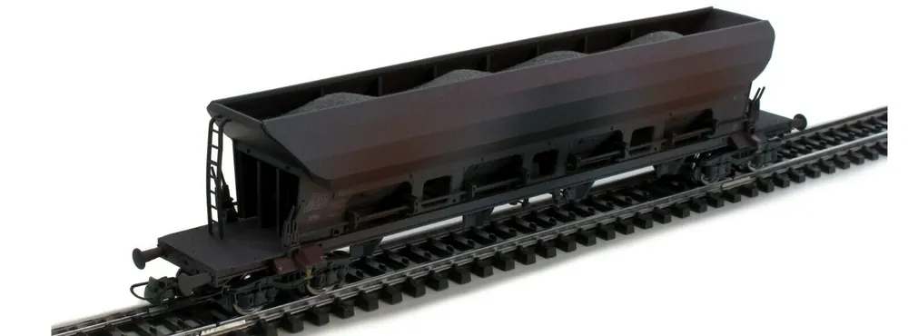 Saldi 77919 Roco HO Carro tramoggia tipo Facs invecchiato a mano ep. IV scala 1 87