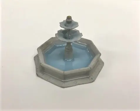 9129DM HO Fontana pubblica artigianale scala 1 87 diametro mm. 68 Soddisfatti O Rimborsati