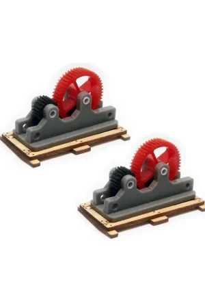 HL-K-01 Proses HO Carico per carro ferroviario 2 pz. scala 1 87 kit taglio laser Promozione Esclusiva