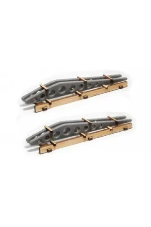 Promozione Esclusiva HL-K-03 Proses HO Carico per carro ferroviario 2 pz. scala 1 87 kit taglio laser