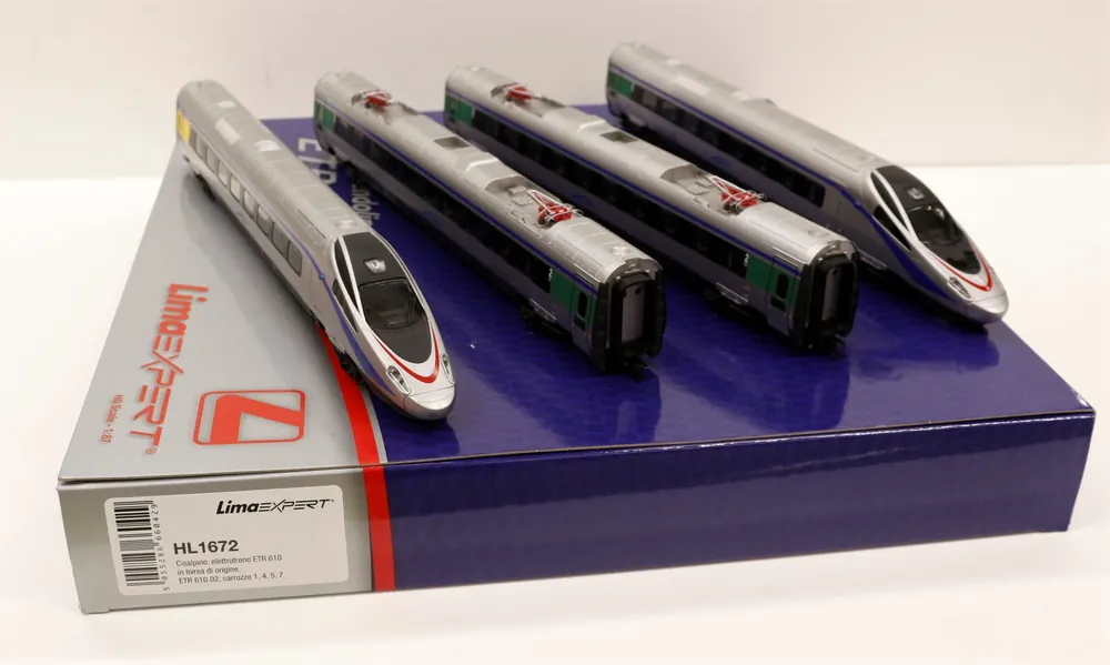 HL1672 Lima Expert ETR610 Trenitalia livrea Cisalpino ep.VI scala 1 87 Spedizione Espresso