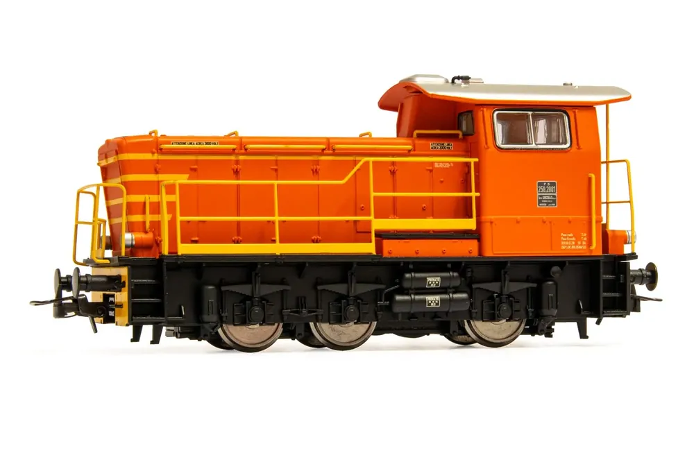 HR2795 Rivarossi FS D250 2001 loco diesel livrea arancio ep V scala 1 871 87 Must-Have