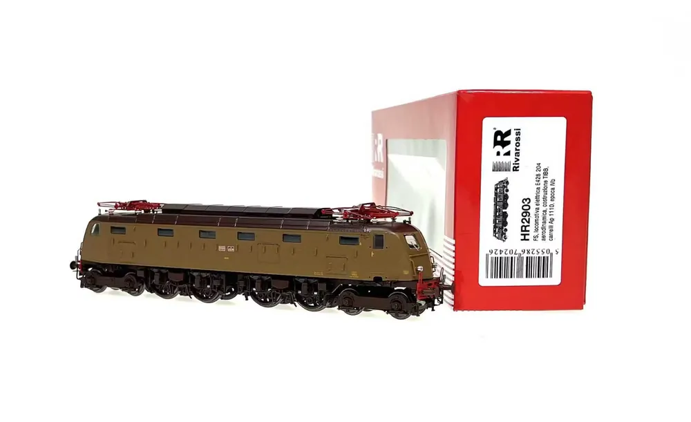 HR2903 HO Rivarossi 428 204 QUARTA SERIE aerodinamica Cast./isa., TIBB FS Ultime Pezzi