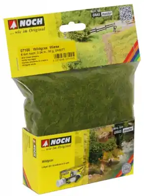 Offerta Limitata NOCH 07100 - Erba in microfili verde medio alta 6 mm, 50 g