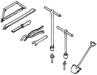 Weinert 3222 - Attrezzi da lavoro vari. Scala H0 22 Pz. Prezzo Scontato