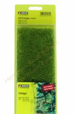 Affare NOCH 07270 - Tappeto fogliame verde chiaro. 20X23 cm