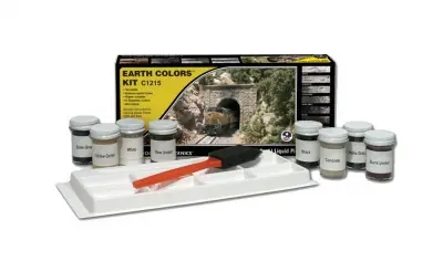 WOODLAND SCENICS C1215 - Earth Colors Kit, 8 colori specifici per rocce Miglior Prezzo