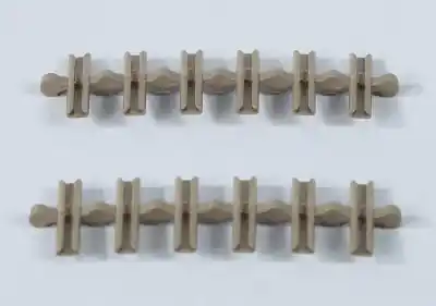 Reso Gratuito FLEISCHMANN 6433 - Giunzioni isolanti per binari H0 12 pz.