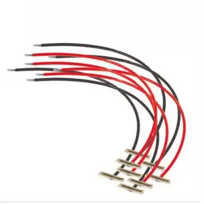 Must-Have PECO PL-81 - Giunzioni in metallo con cavi saldati, per binari codice 70-75-83, confezione 8 pz.