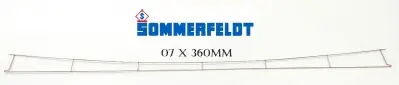 SOMMERFELDT 147 - Catenaria in acciaio ramato 07 X 360mm. 1pz. Ordina Subito