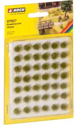 NOCH 07037 - set 42 ciuffi d‘erba altezza 6mm come in foto. Soddisfatti O Rimborsati