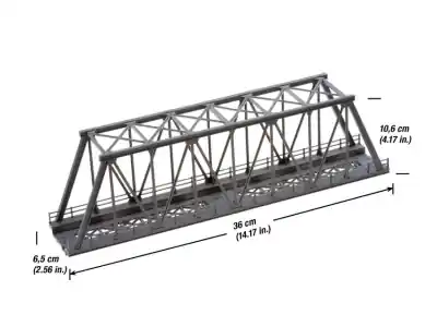 NOCH 21320 - Ponte in kit di montaggio binario singolo, scala H0 1 87 Bestseller