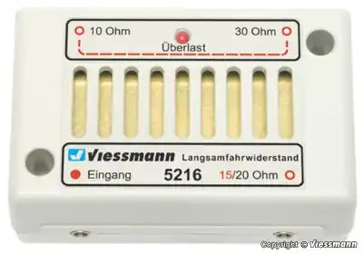 VIESSMANN 5216 - Modulo riduzione tensione per rallentamento rotabili. Economico