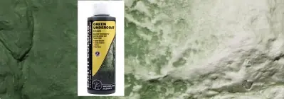WOODLAND SCENICS C1228 - Colore acrilico verde per base terreni. 236ml Direttamente Dal Produttore
