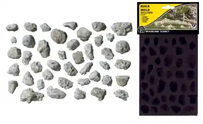 WOODLAND SCENICS C1232 - ROCK MOLD, stampo per creare rocce realistiche. Occasione