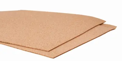 NOCH 50416 - Set 2 fogli di sughero spessore 3mm per massicciata 15X50 cm ciascuno Reso Gratuito