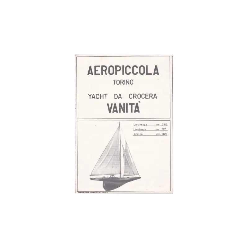 DISEGNO COSTRUTTIVO VANITA‘ Aeropiccola Soddisfatti O Rimborsati