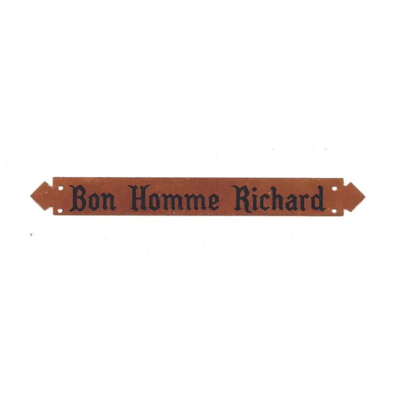 Offerta Lampo Targa BON HOMME RICHARD